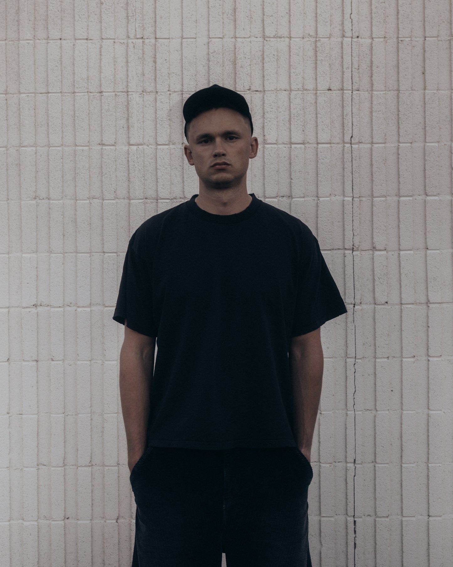 PERFECT TEE DISTRESSED BLACK