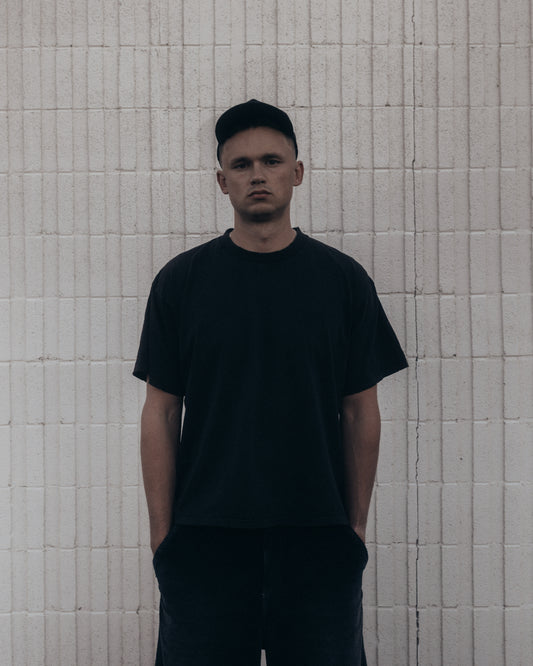 PERFECT TEE DISTRESSED BLACK